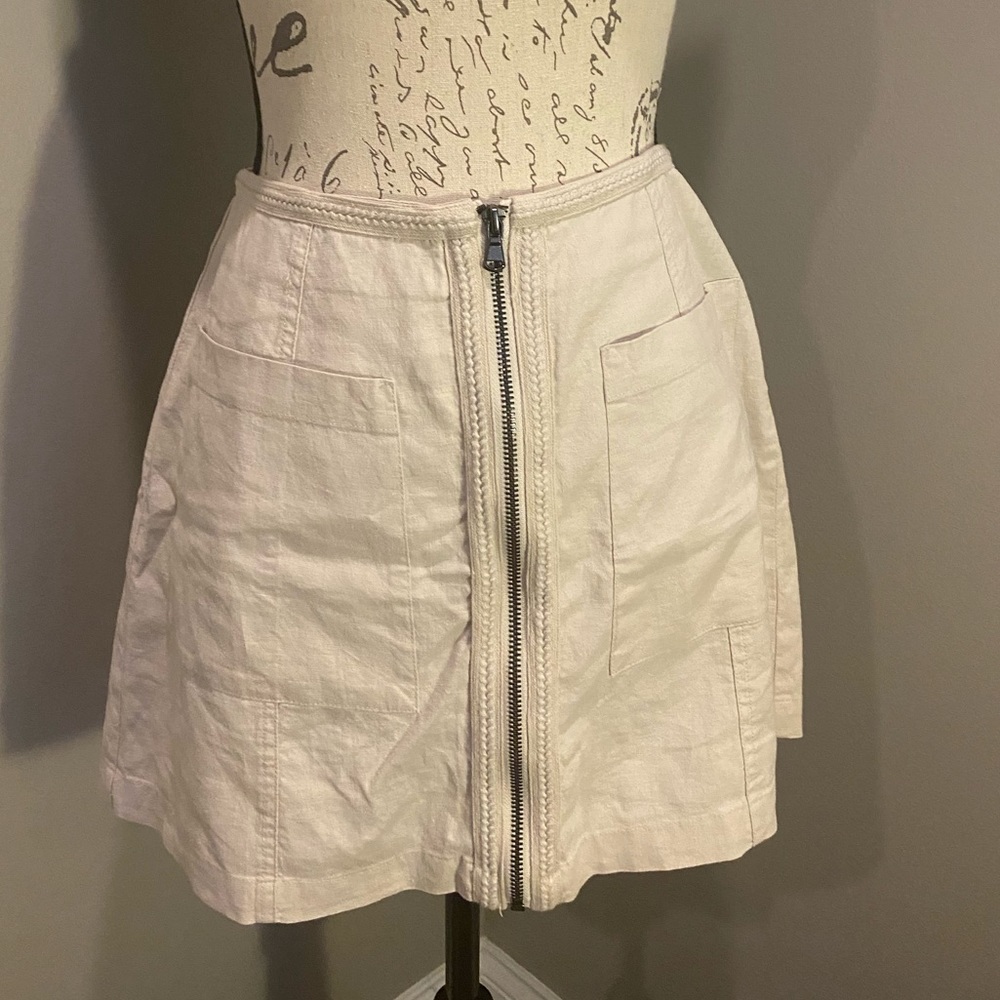 Front Zip Skirt